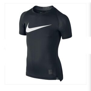 Nike ☑️Pro Boys🧑🏻‍🦱"KD Pro Cool" Fitted Compression T-Shirt👕Sz L